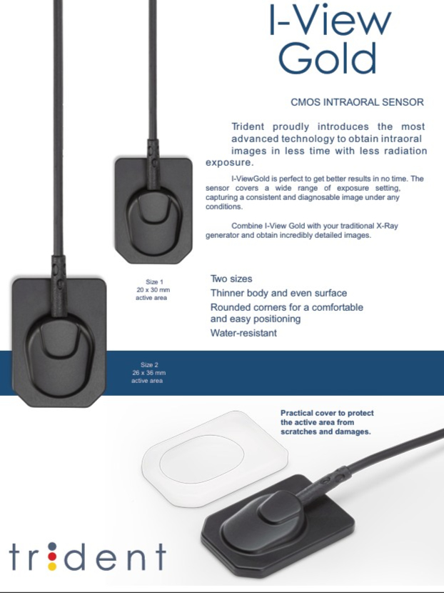 i-View Gold intraoral sensor